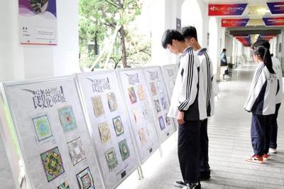 青春風采 余二高學生設計良渚文化絲巾，驚艷助力良渚申遺與文化傳播